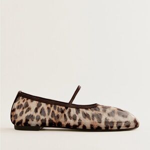 Leopard Print Women's Ballet Flats